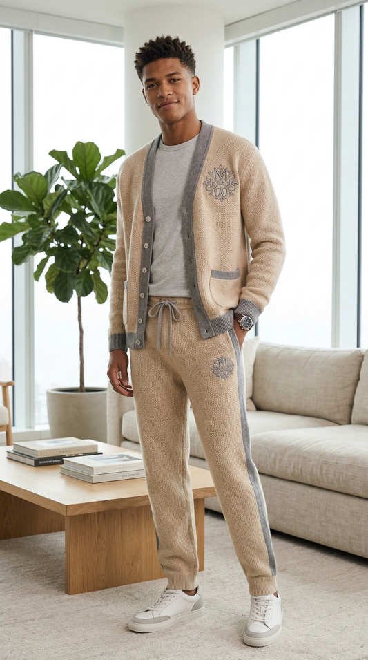 Cardigan & Pantalon Set